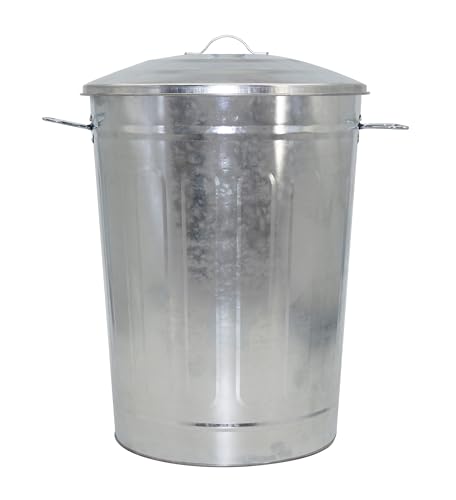 Caneca Redonda de Acero Galvanizado 13 Galones