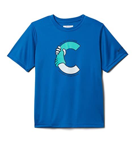 T-shirt mixte Columbia Grizzly Ridge SS Graphic pour randonnée et trail outdoor