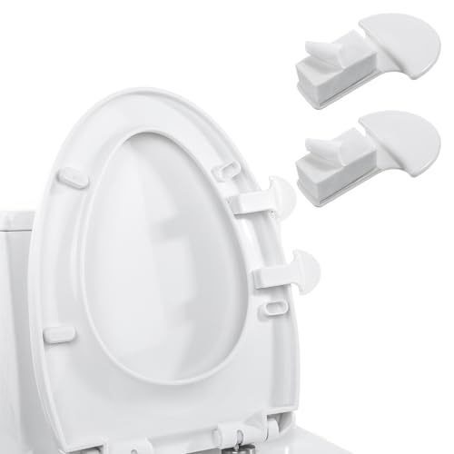 2 Pcs Toilet Seat Lift Handle, Self-Adhesive Toilet Seat Handle