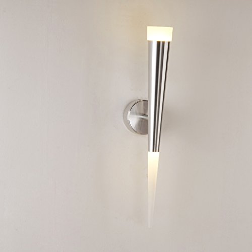 Unitary BRAND Applique Murale Acrylique Torche LED Blanc 4w Chrome