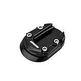 For GROM 125 MSX 125 グロム125 JC92 2023 2022 2021-2013モーターサイクルCNCサイドスタンド倍率拡張スタンドキックスタンドアンプサイドスタンド延長パッドgrom msx 125サイドスタンドエクステンション引伸機プレートパッド