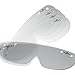 Price comparison product image Durable Films for Eye ProtectionVisor | Made in Germany | Pack of 25 | Plastic