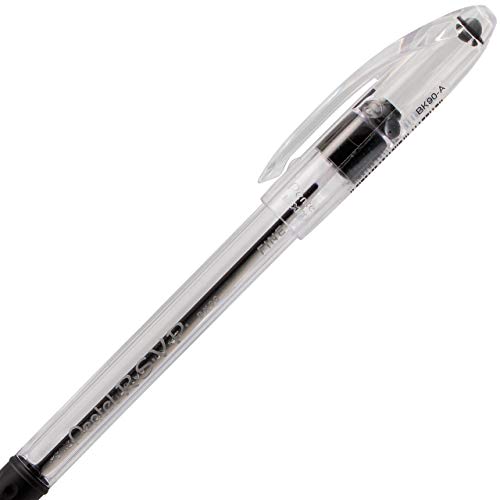 Pentel-RSVP-Ballpoint-Pen-Fine-Line-Black-Ink-2-Pack-BK90BP2A