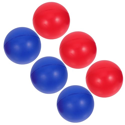 UPKOCH 6stücke Pu Beach Paddle Balls Ersatzbälle Bunte Strandspielzeug Für Draußen Weiches Material Sicher Und Langlebig Für Spielspaß Mit Familie Und Freunden