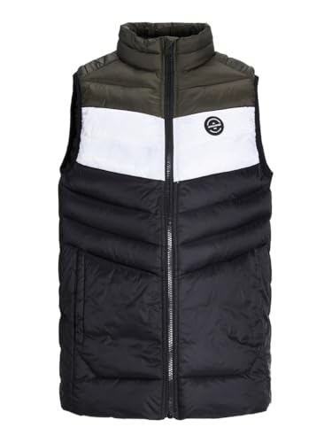 Gilet garçon Jack & Jones matelassé idéal pour la cour de récréation et le sport