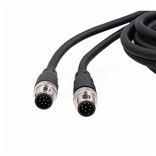 Cable de señal M12 8 pines macho blindado para Profibus e IO-Link 2