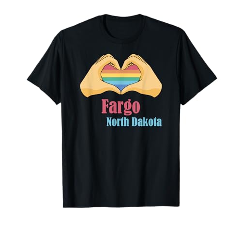 Retro Fargo, Dakota du Nord T-Shirt
