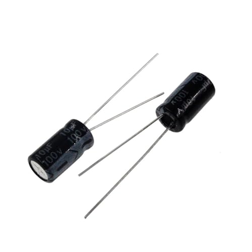 Condensateur électrolytique 10uF 100V en aluminium durable de qualité supérieure, 50pcs