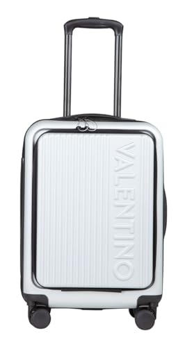 Valise cabine Valentino Lexplor en ABS argent taille S pour voyage de quelques jours