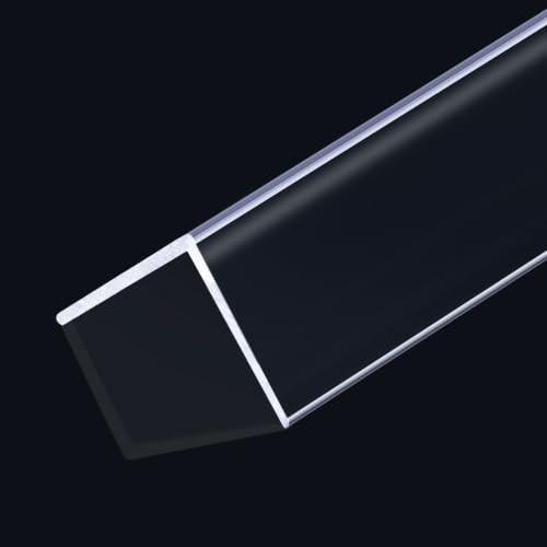 Image of Sasylvia 1 Pcs Wall Corner Protector Guards, Avoid Scratching Scuffs, Vinyl Corner Trim Molding, Easy Install & Cleaning for Door Countertop Furniture Cabinet Protection (2-3 /8 x 36 Inches,Clear)
