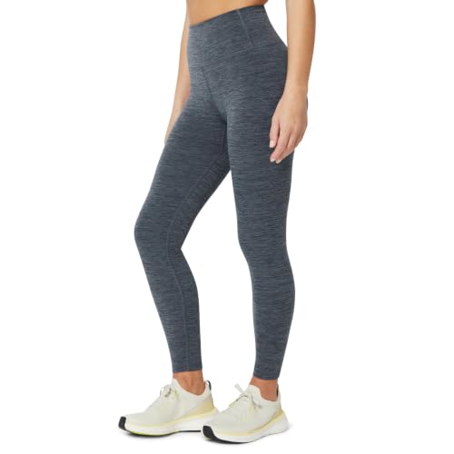 Amazon Essentials Womens FormFlex High-Rise Heathered Buttery Soft 7/8 Length Yoga Legging with 25 (63.5cm) inseam Space Dye Slate M