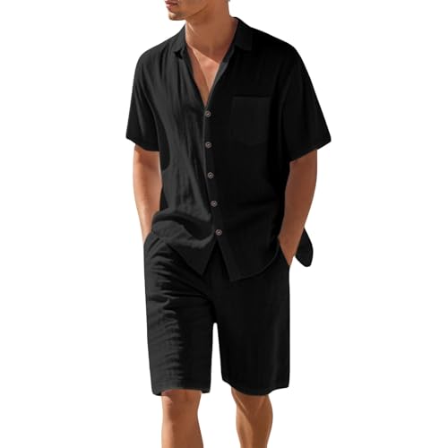 Ensemble en lin homme pour savourer la liberté des vacances et la douceur de l'été