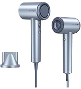SKYMOON Hair Dryer, Lightweight Ionic Blow Dryer with 110,000 RPM High Speed Motor for Fast Dryin...