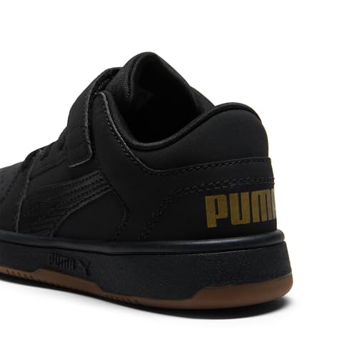 PUMA Unisex-Child Rebound Layup Hook and Loop Shoes Sneaker3