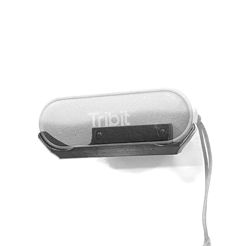 Spartan Mount Compatible with Tribit XSound Go Bluetooth Speaker | Low Profile Wall Mount Anywhere Design for Home, Office, Studio, Garage, Dorm, Patio, Auto, Boat, Golf Cart