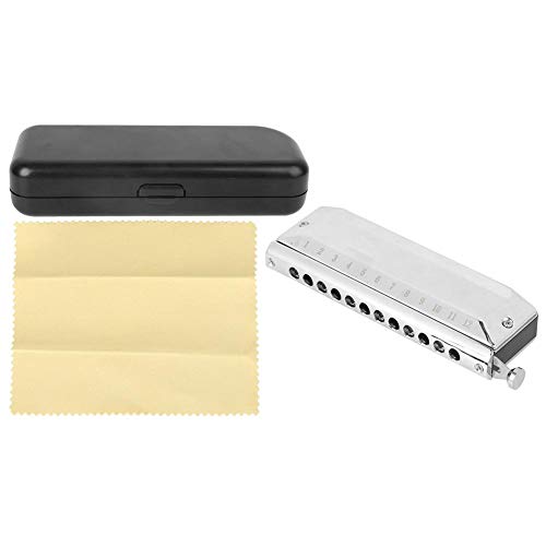 Harmonica chromatique, Harmonica chromatique c clé 12 trous 48 tons en acier inoxydable professionnel jouant bouche… - Les Beatles, Paul McCartney, John Lennon, RIngo Starr, George Harrison Harmonica chromatique, Harmonica chromatique c clé 12 trous 48 tons en acier inoxydable professionnel jouant bouche… – Image 4