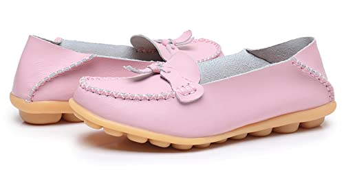 Image of VenusCelia Women's Decoration Comfy Walking Flat Loafer