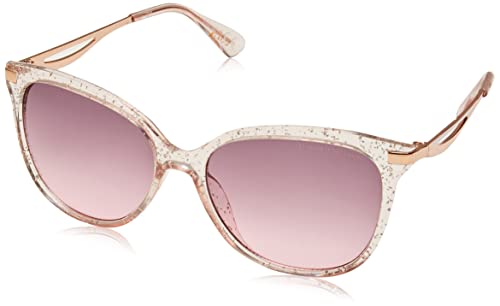 U.S. Polo Assn. PA5034 Sparkling Round UV Protective Sunglasses for Women. Classic Gifts for Women, 60 mm
