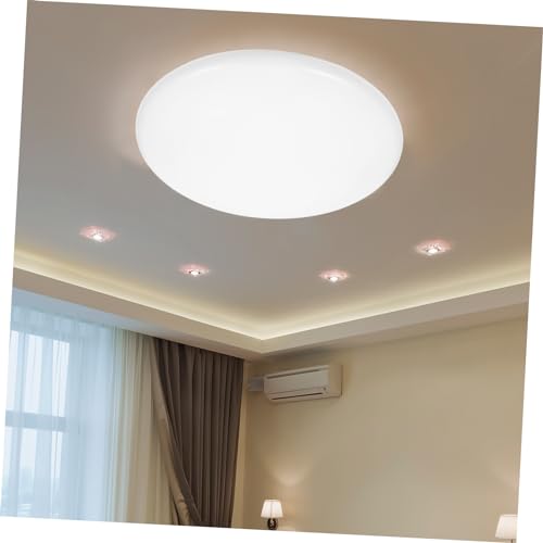 Image of Cabilock Light Cover for Ceiling Light Modern Design Plastic Easy to Clean Replacement Lampshade for Bedroom