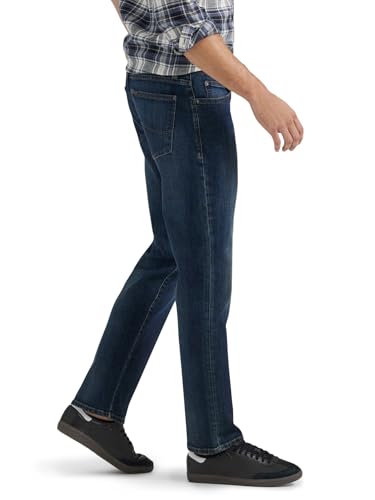 Lee Men's Modern Series Extreme Motion Straight Fit Tapered Leg Jean Jeans