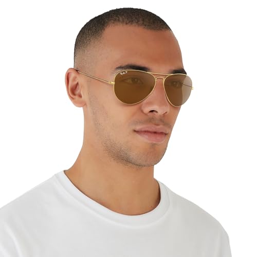 Image of Ray-Ban RB3025 Classic Polarized Aviator Sunglasses