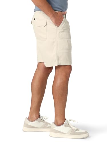 Lee 112328850 Men'S Side Elastic 7.5 Inch Cargo Short, City Beige thumb #1