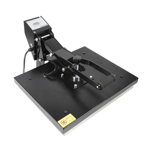 Prensa térmica manual 16x20 pulgadas con prensa abisagrada miniatura 1