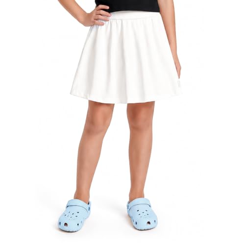 Image of YouGotPlanB Cotton Skater Skirt for Girls | Pack of 1 | Ages 3-16 Years | Attached Inner Shorts | Ideal for Sports & Play