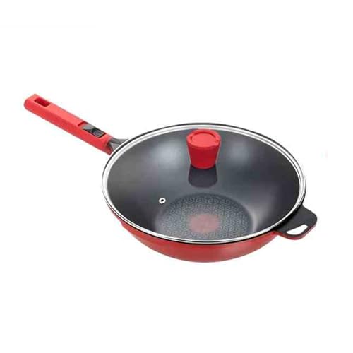 Wok de Piedra Medical 30 cm Antiadherente Rojo miniatura 1