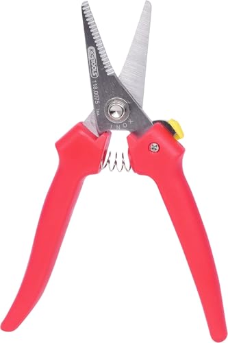 Ciseau droit KS TOOLS 145 mm pour couper dans les accès difficiles - 2