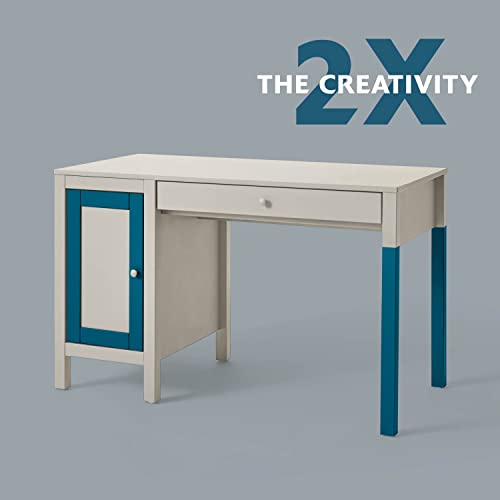 Rust-Oleum 249855 Painter's Touch 2X Ultra Cover Spray Paint, 12 Oz, Satin Stone Gray #TOP2