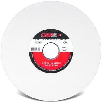 34620 7x1/2x1-1/4 T1 Wa60-i-vwhite Aluminum Oxide Sur