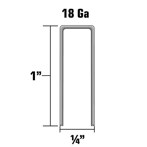 Image of Metabo HPT 1 Inch 18 Gauge | Narrow Crown Finish Staples | 1,000 Count | Metabo HPT 21103SHPT