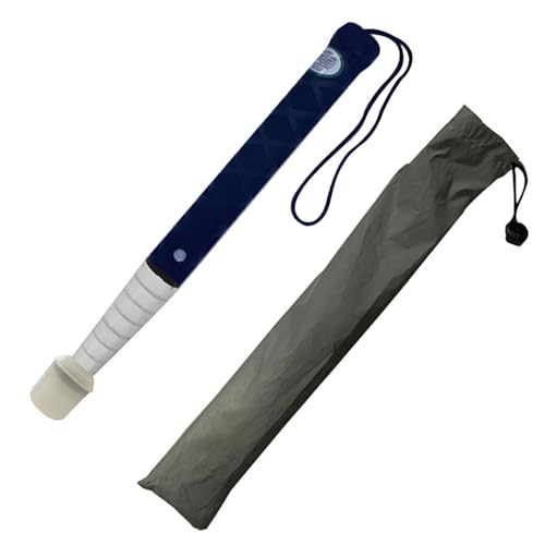 Tavkomco Telescopic Blind Cane - 7,8,9 Sections Titanium Alloy Walking Cane for The Blind or Visually Impaired, with Screw-in Marshmallow Cane Tip (A,125cm/49.2in)