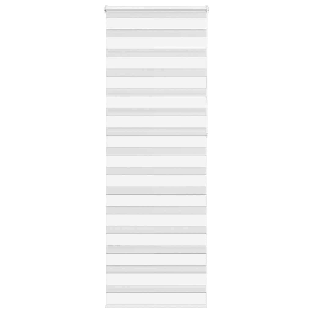 Vidaxl (, 85 X 230 Cm) Zebra Blind Fabric Polyester White