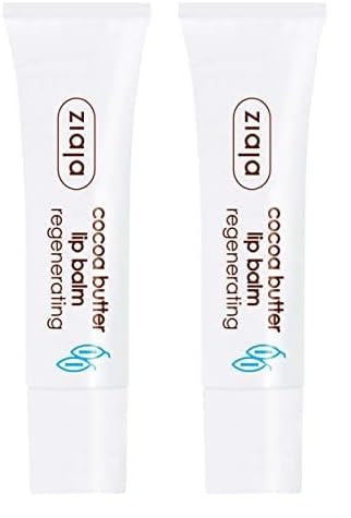 Ziaja Manteca de Cacao Bálsamo Labial 10 ml (Paquete de 2)