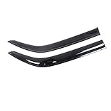 KJWPYNF Side Window Wind Deflectors & Visors, for MINI Cooper R56 Hatchback 2007-2013, Awnings Shelters Rain Guard