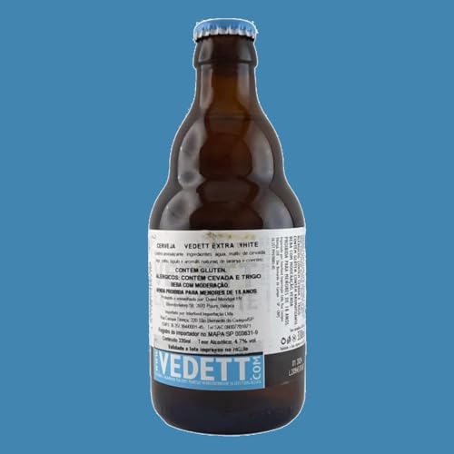 Kit Cerveja Belga VEDETT Extra White 330ml (3 garrafas)