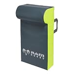 Ram Rugby Single Wedge Hit Shield - Contact Pad - Tackle Shield - Club Quality - Industrial-Grade Water-Resistant PVC - UK Made - Large, Medium or Small - Suitable for Seniors, Juniors & Minis