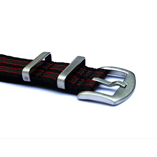 Image of WAMD Seat Belt NATO Watch Straps /Bands - 18mm,20mm,22mm and 24mm Nylon Watch Straps for Watches - Multicolour Options