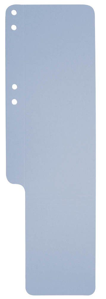 100 Exacompta Aktenschwänze / hellblau / 10,0 x 32,0 cm