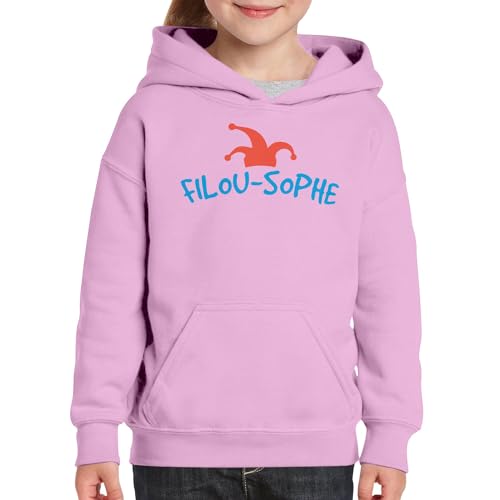Sweat à capuche enfant Filou-Sophe premium noir - 3