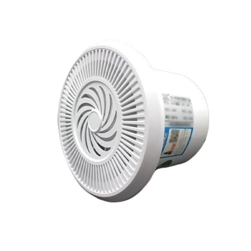 ZZlei2yu-12 Extractor de Aire Extractor de pared for el hogar, extractor de aire for baño, inodoro, cocina, extractor silencioso pequeño ventilador de baño(4inch)