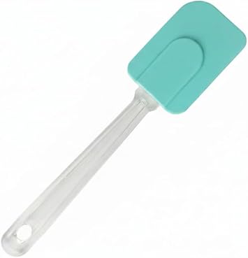 Silikon Spatula, Mutfak Kullan m   in  effaf Sapl  Ask l  1, Turkuaz