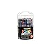Produktbild POSCA - Uni Mitsubishi Pencil  Topf Posca speziell für kreative Freizeit  Packung XL  26 Marker  2 Größen von Spitzen PC3M und PC5M  6 Ersatzspitzen inklusive, metallic und glitzernd