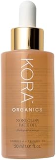 KORA Organics Noni Glow Hydrating Face Oil with Rosehip, Gua Sha Oil, Certified Organic, Cruelty Free, 1.01 fl oz - Beauty Products for Women