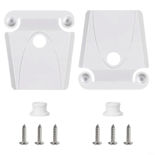 FUANA Heavy Duty Cooler Latch Replacement for Igloo 50-165 Quart, Plastic Lock Kit with Screws for Secure Closure, Tool-Free Installation,(2PCS)