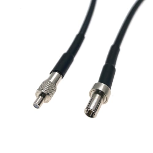 QYZLVCES(���X) RG174 TS9 �I�X�v���O - TS9 ���X�W���b�N �R�l�N�^�����W�����p�[ R*/F �P�[�u��(12inch 30cm)