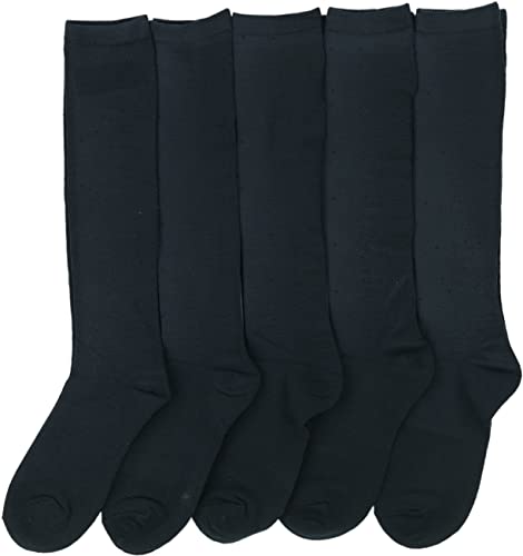 Image of ToBeInStyle Women's Pack of 6 or 12 Knee High Socks