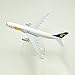 ZEZEFUFU Alloy 1/400 Scale 16cm B767 Mongolian Airlines Airplane Model Plane Model Home Office Decoration Gifts